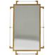 Huxley 36 X 23 inch Gilded Gold Mirror