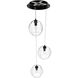 Sonoma Ave. 3 Light 18 inch Dark Bronze Multi Port Pendant Ceiling Light