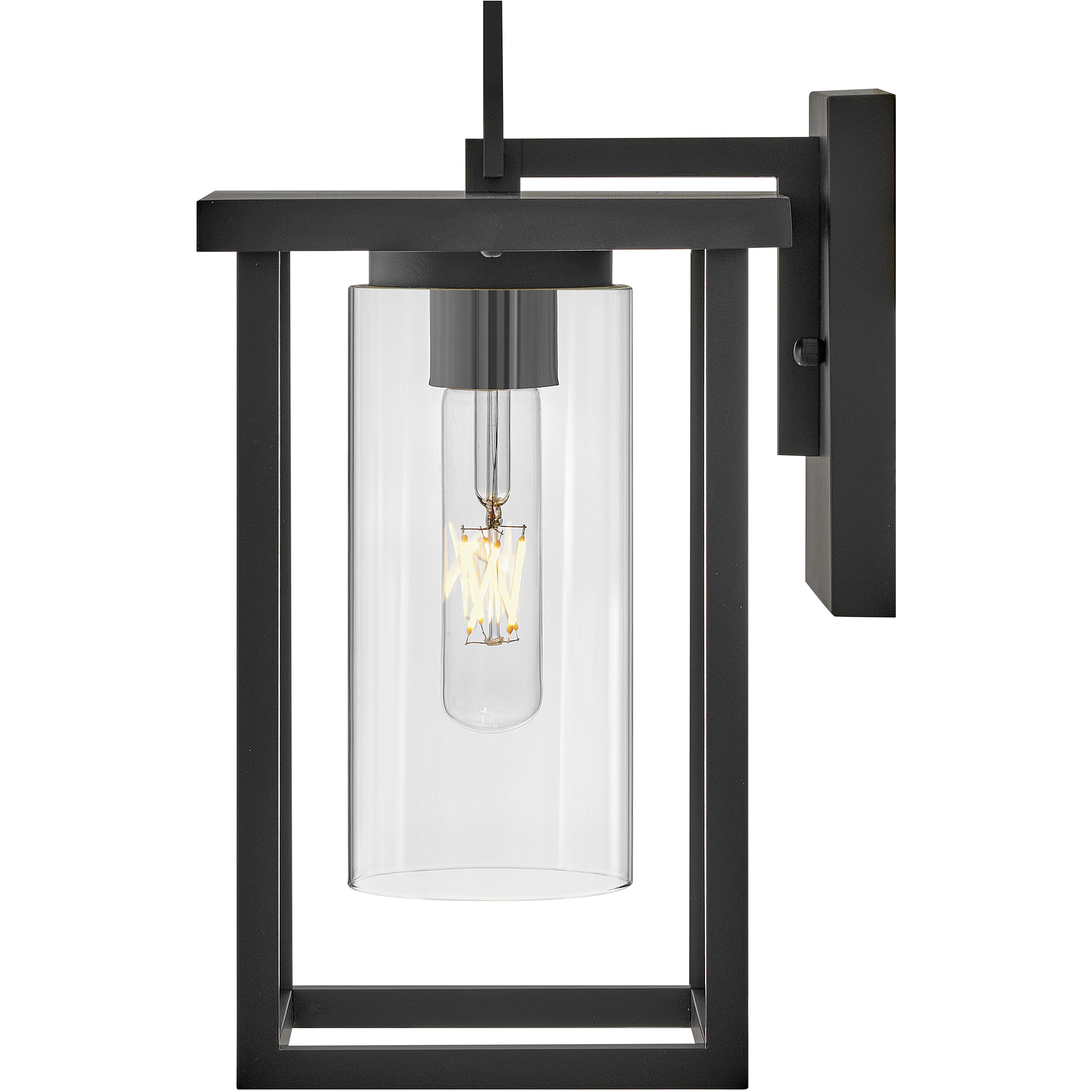 Mateo LED 13 inch Black Outdoor Wall Mount