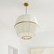 ED Ellen DeGeneres Hikari Pendant Ceiling Light in Burnished Brass