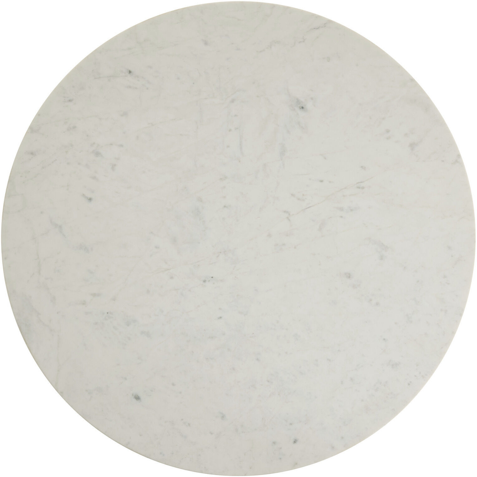 Rinny 38 inch White and White Gesso Coffee Table