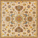 Caesar 117 X 117 inch Neutral and Brown Area Rug, Wool