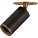 Caleb 1 Light 4.75 inch Patina Brass/Bronze Flush Mount Ceiling Light