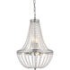 Valeria 5 Light 14 inch Chrome Pendant Ceiling Light