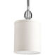 Status 1 Light 6 inch Polished Chrome Mini-Pendant Ceiling Light