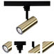 Silo 1 Light 120 Brushed Brass H Track Fixture Ceiling Light