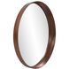 Reagan 39 X 39 inch Reddish Brown Mirror