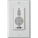 Wall Mount White Fan Control