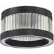 Empra LED 15.75 inch Matte Black Flush Mount Ceiling Light