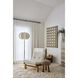 Alexandra 64 inch 15 watt Aged Brass Floor Lamp Portable Light