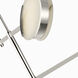 Kelly Wearstler Melange LED 54 inch Polished Nickel Multi-Positional Chandelier Ceiling Light