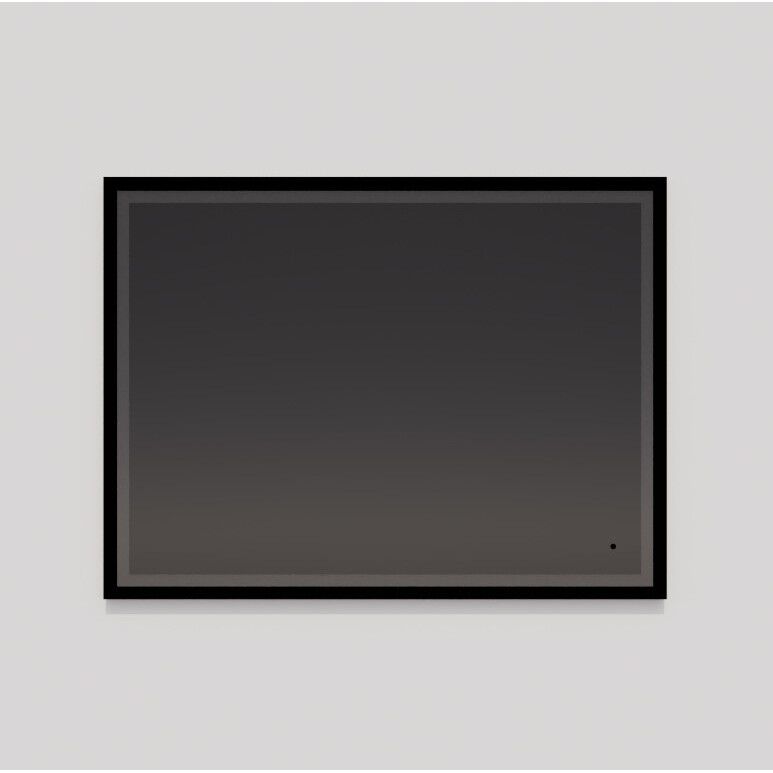 Dusk 48 X 36 inch Black LED Lighted Mirror, Vanita by Oxygen