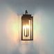 Hillside 3 Light 31 inch Dark Bronze Exterior Wall Sconce