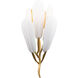 Vellinor 1 Light 7 inch Painted Legacy Brass Wall Sconce Wall Light