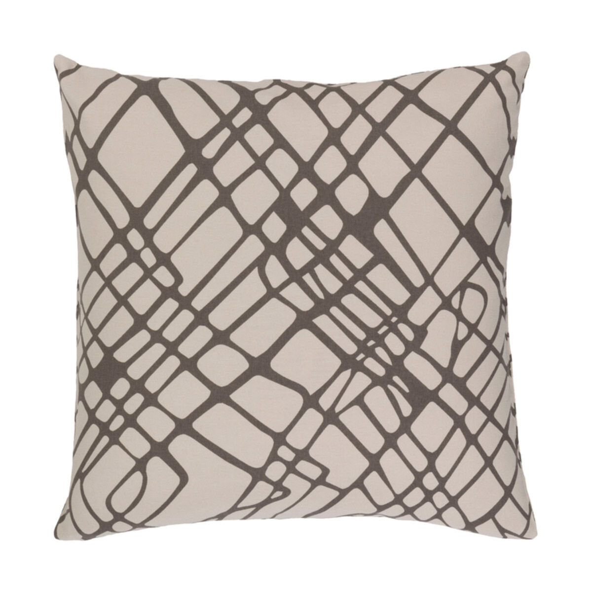 Somerset 20 X 20 inch Camel and White Pillow Cover