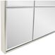 Knightbridge 66 X 42 inch Silver Multi Paneled Mirror