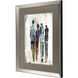 Imprint 15241 Multi and Beige and Black and Blue Framed Art