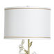 Cameron 34 inch 100.00 watt Clear and Marble and Gold Table Lamp Portable Light