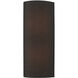 Sentosa 2 Light 5 inch Black ADA Wall Sconce Wall Light