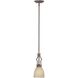 Triton 1 Light 5 inch Sable Bronze Pendant Ceiling Light