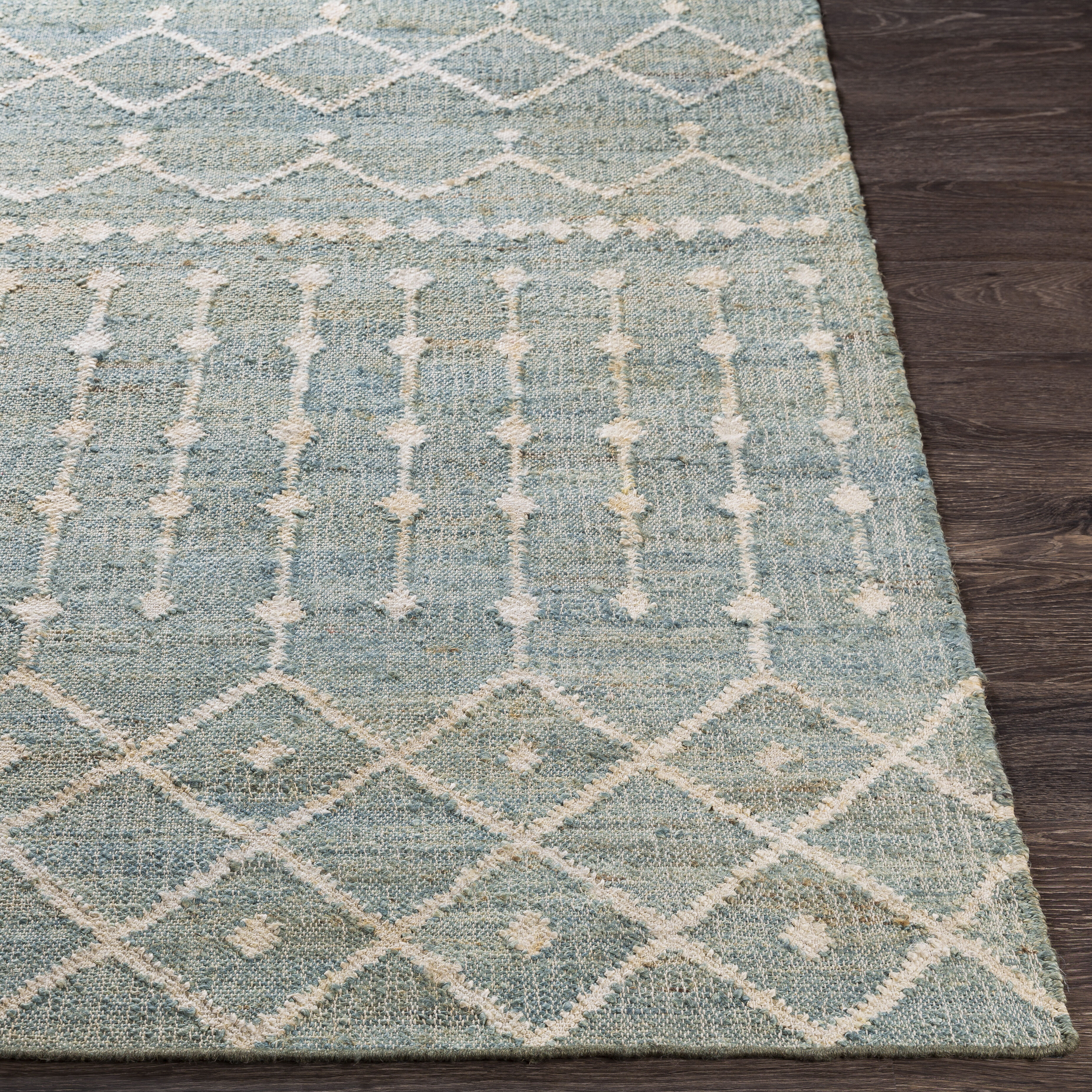 Cadence 120 X 96 inch Dusty Sage Rug in 8 x 10, Rectangle