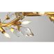 Canada LED 17.7 inch Gold Chandelier Ceiling Light