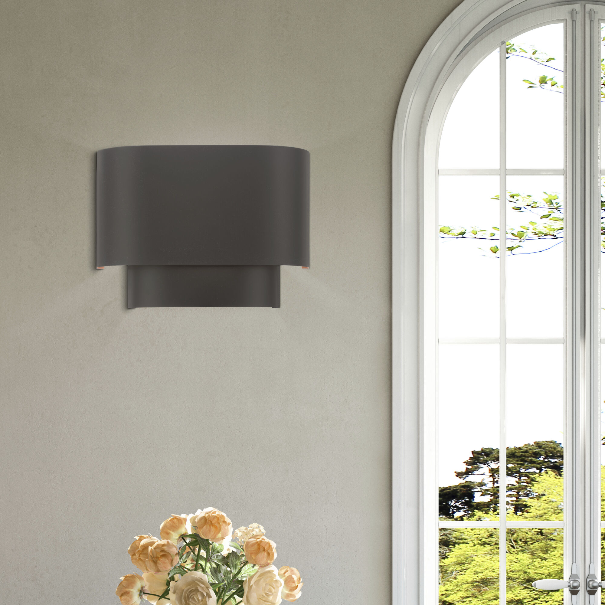 Springview 1 Light 11 inch English Bronze ADA Wall Sconce Wall Light