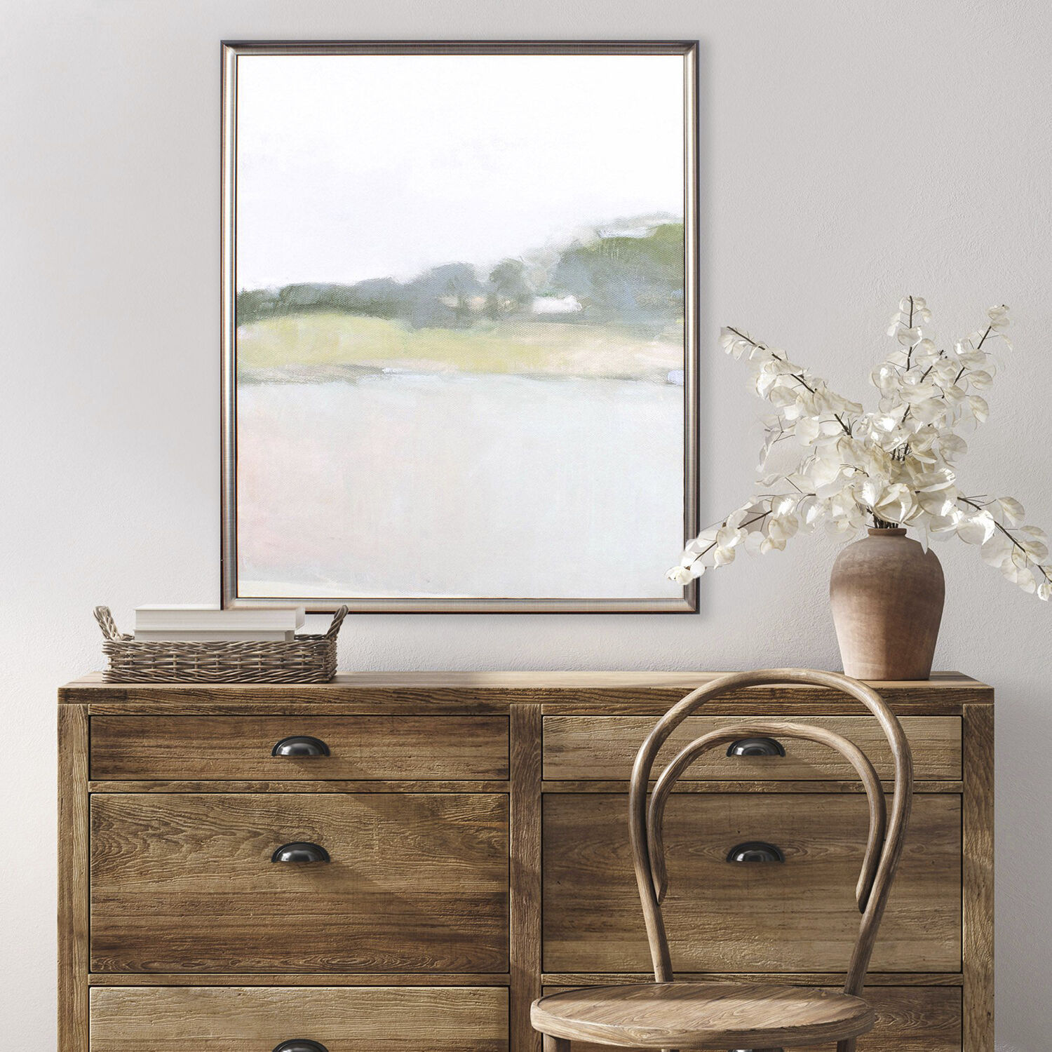 Dream Valley 32 X 26 inch Non-Glass Framed Art, Propac