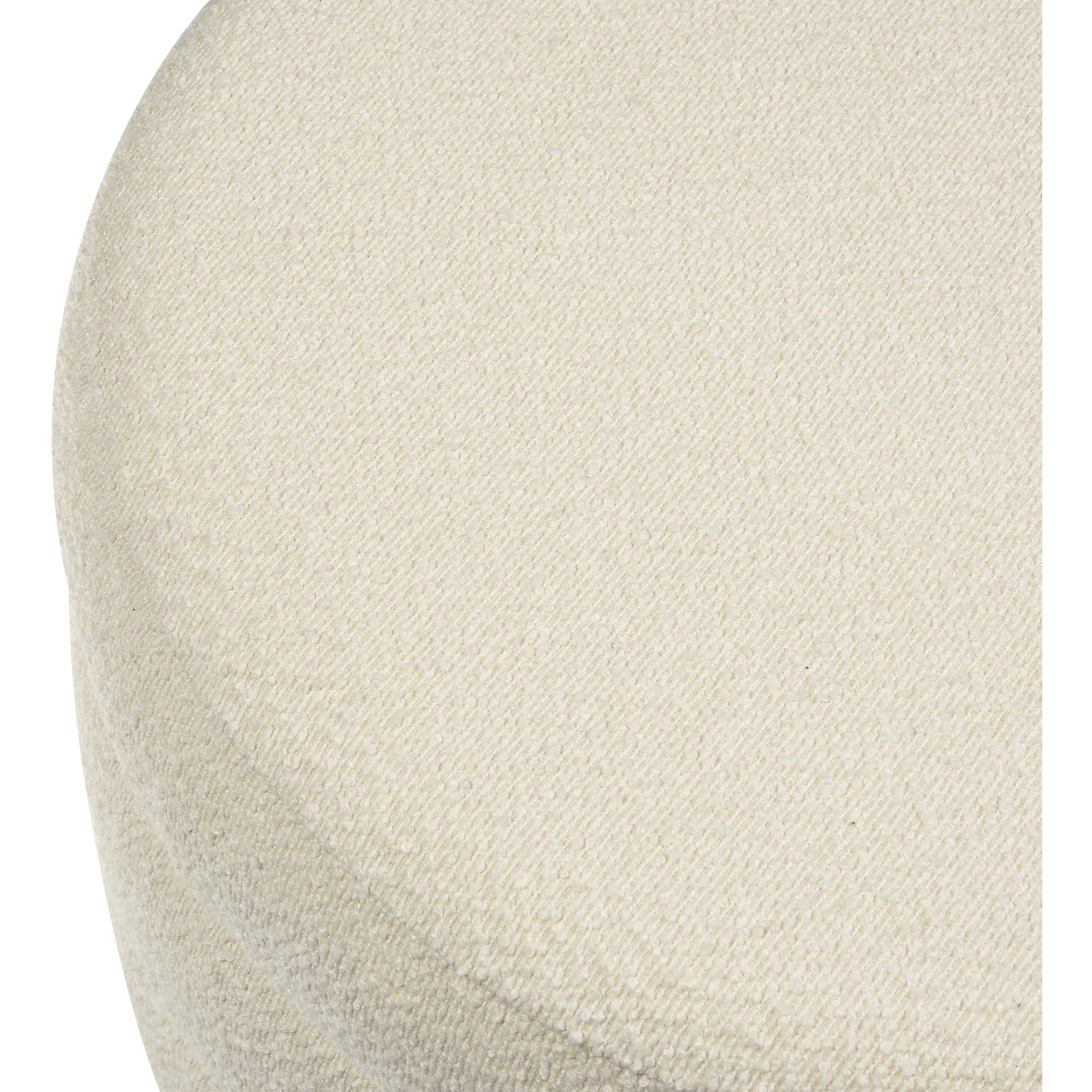 Jayne 16.5 inch Ivory Accent Stool