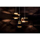 Arion 4 Light 29 inch Antique Brass Pendant Ceiling Light