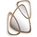 Momentum Antique Gold Mirrored Wall Decor