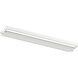 6U Series LED 120 LED Integrated 22 inch Textured White LED Under Cabinet