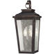 Irvington Manor Outdoor Pocket Lantern in Incandescent, Clear Seeded Glass, The Great Outdoors