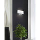 Textile Collection Wall Sconce Wall Light in Brushed Nickel, Callie Family