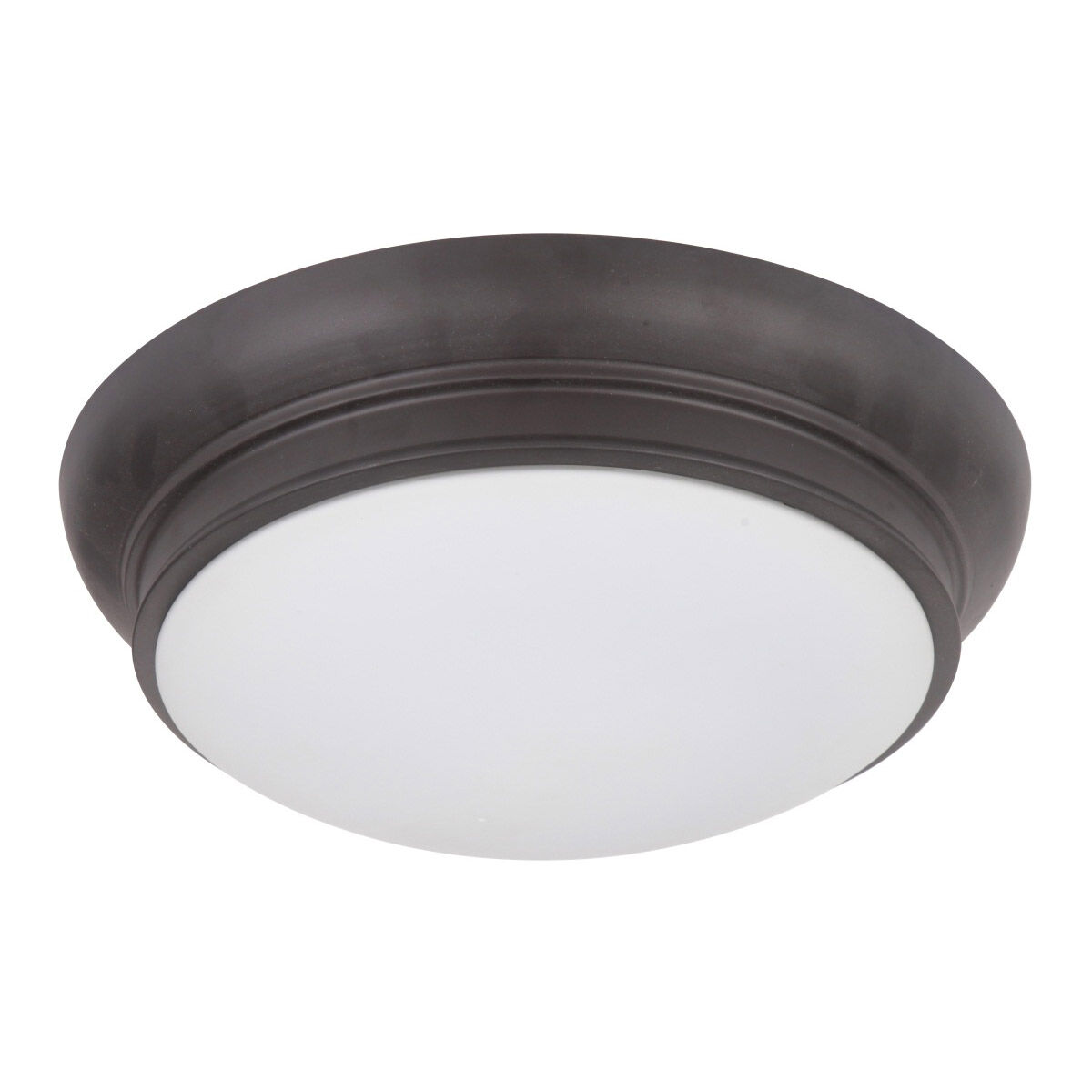 Classic 2 Light 13 inch Bronze Flush Mount Ceiling Light