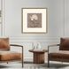 Pretty as a Peony Beige and Brown and Neutral Framed Art