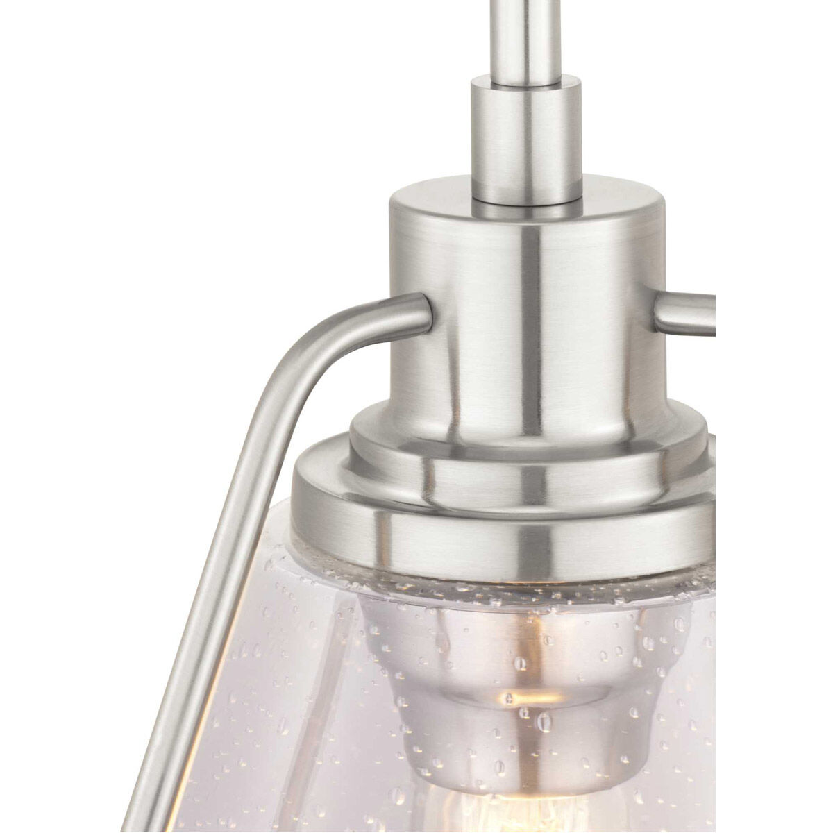 Fano 1 Light 13 inch Brushed Nickel Pendant Ceiling Light