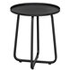 Kimana 24 X 20.5 inch Matte Black Side Table