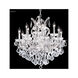 Maria Theresa Grand 13 Light 26 inch Silver Crystal Chandelier Ceiling Light, Grand