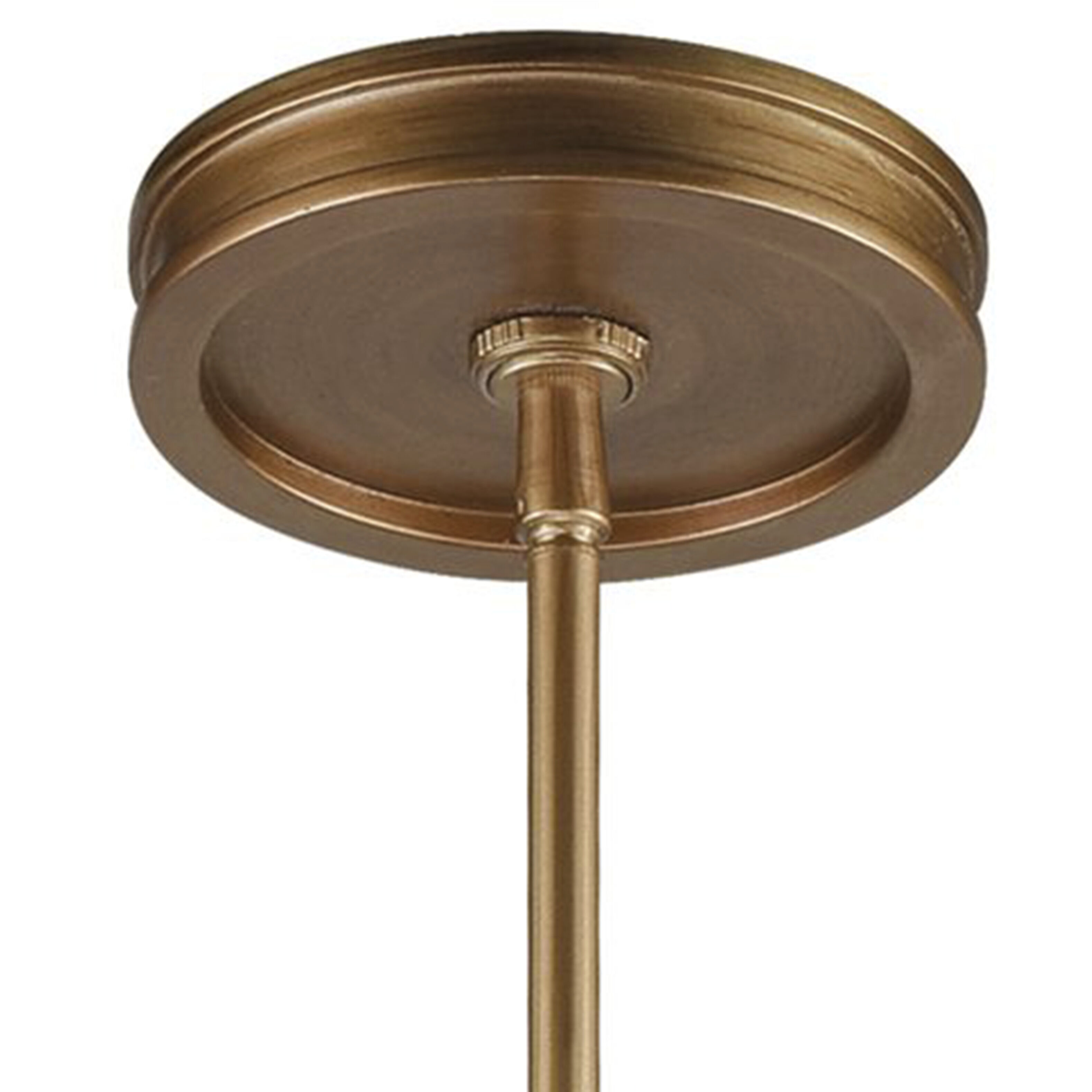 Xenia 6 Light 22 inch Matte Gold Chandelier Ceiling Light