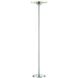 U.H.O. 70 inch 46.00 watt Brushed Nickel Torchiere Portable Light