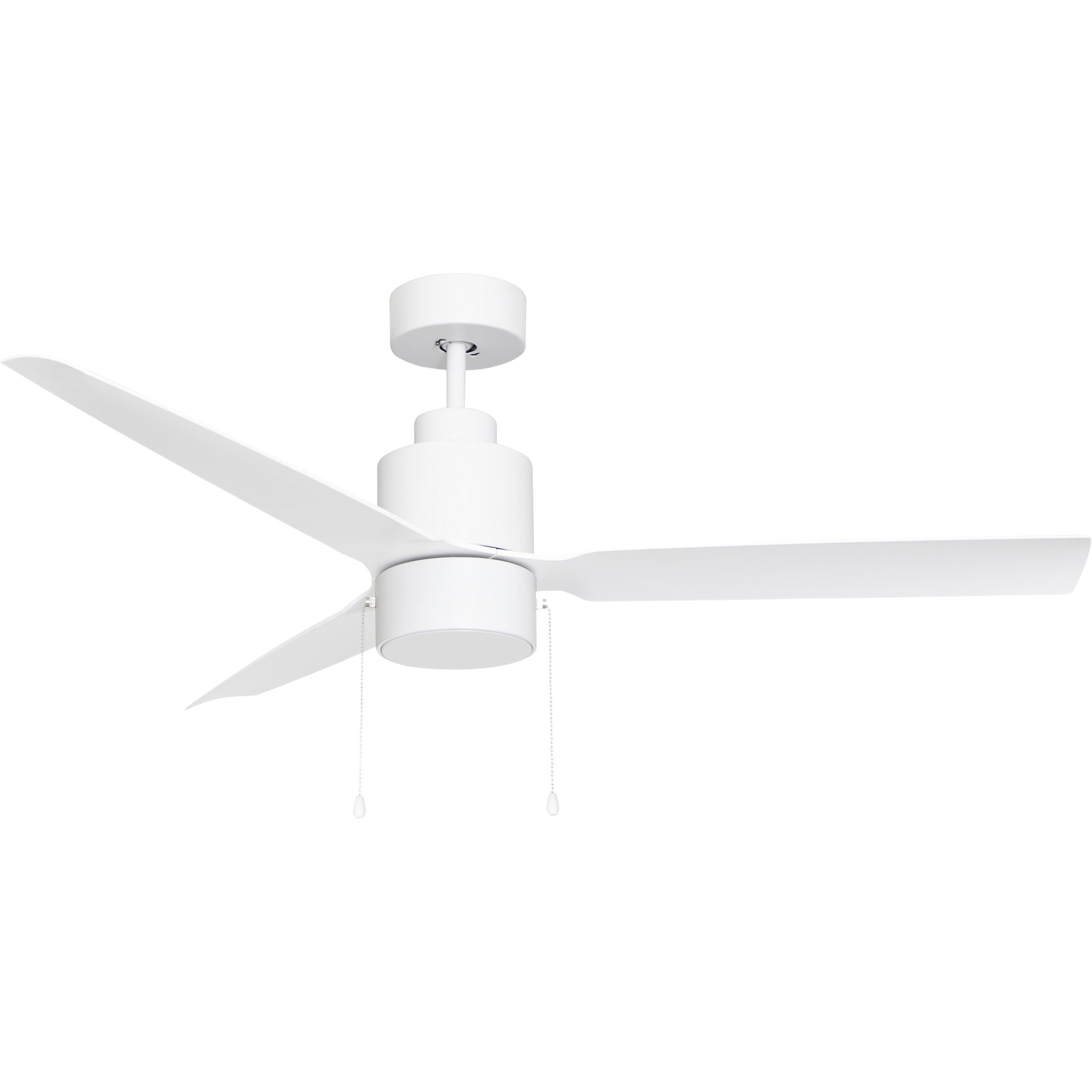 Falcon - Pull 52 inch Matte White Indoor Ceiling Fan