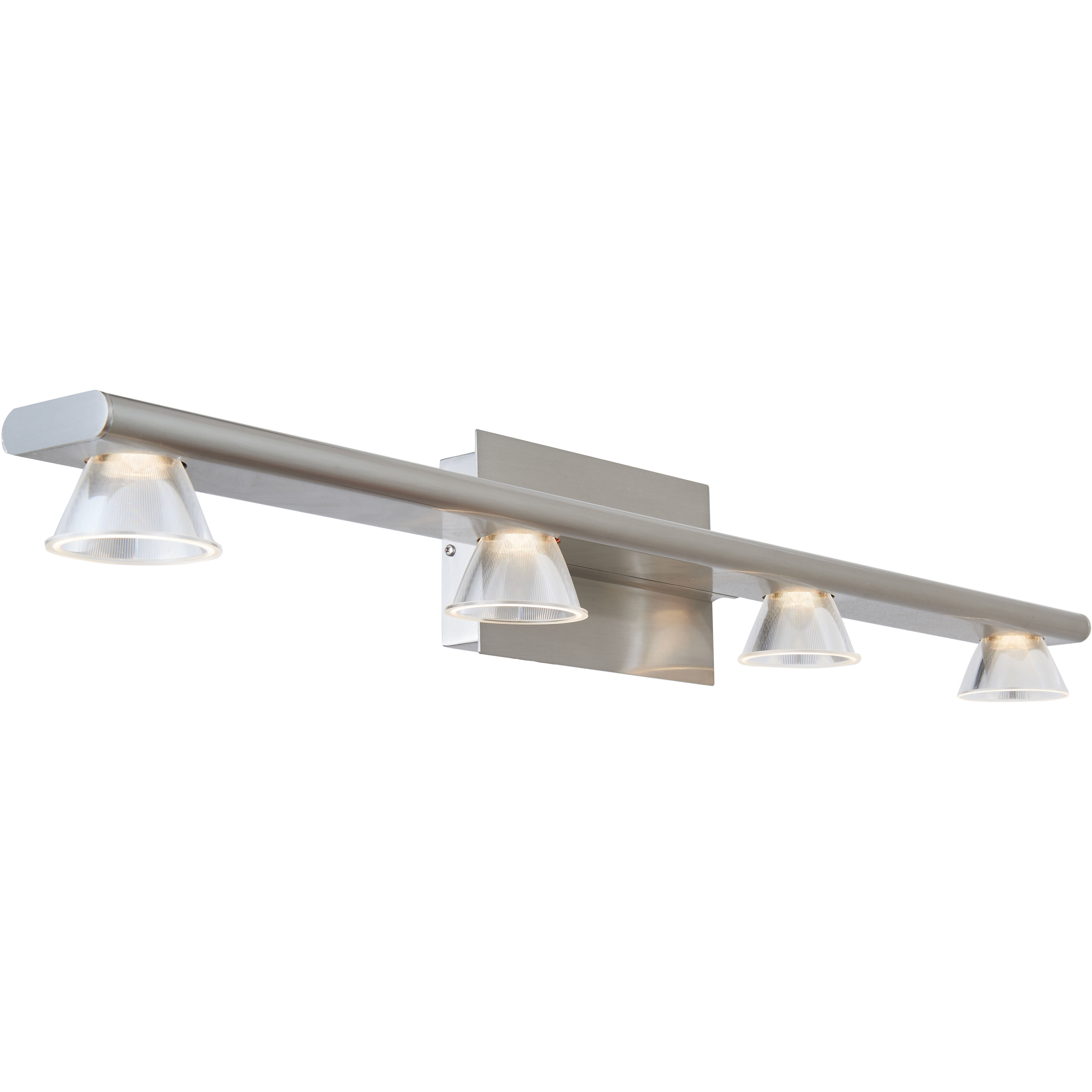 Jet LED 31.7 inch Brushed Nickel Bath Vanity Light Wall Light