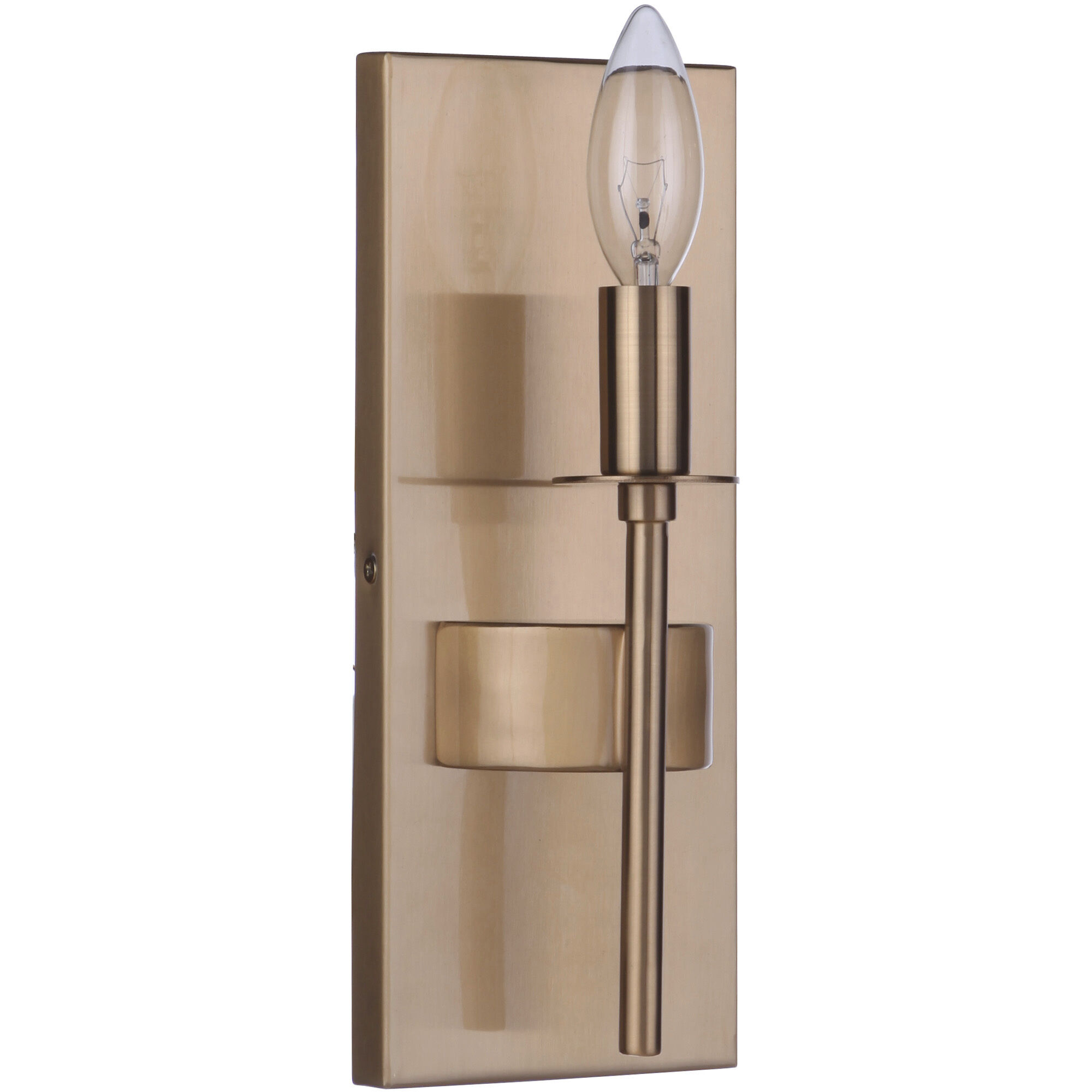 Larrson 1 Light 4.5 inch Satin Brass ADA Wall Sconce Wall Light