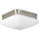 Appeal 2 Light 9 inch Brushed Nickel Flush Mount Ceiling Light