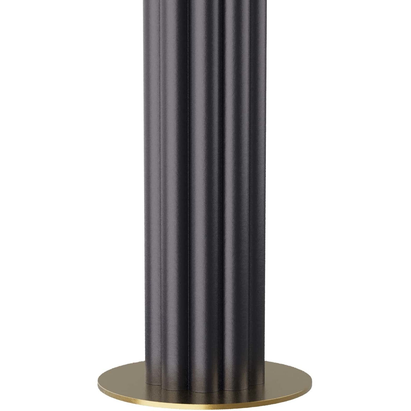 Warner 70.5 inch 150.00 watt Black Floor Lamp Portable Light