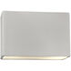 Ambiance LED 10 inch Brushed Nickel ADA Wall Sconce Wall Light