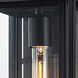 Stratford 1 Light 20 inch Matte Black Outdoor Wall Light