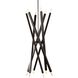 Viper 12 Light 41 inch Oil Rubbed Bronze Chandelier Ceiling Light