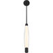 Verto LED 3 inch Dark Matte Black Pendant Ceiling Light